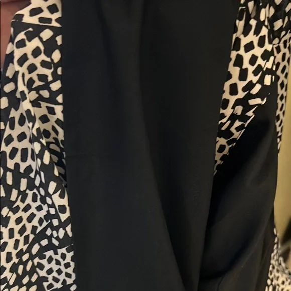 Who What Wear Monochrome Long SleeveMaxi Dress - Picture 7 of 9